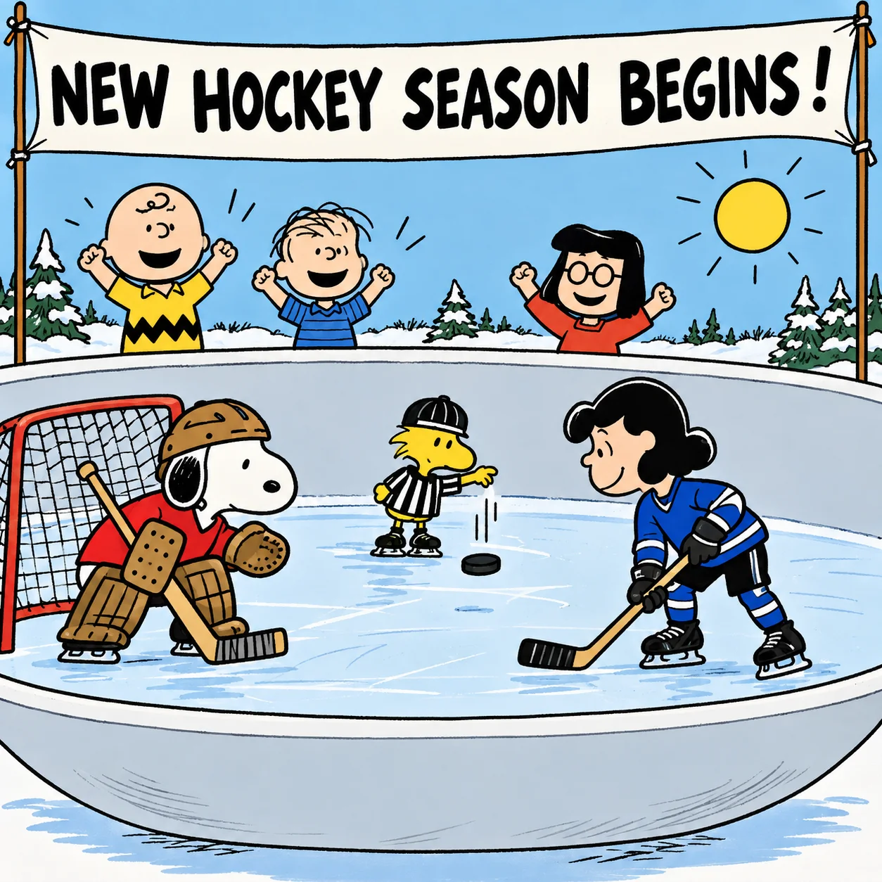 THE NEW HOCKEY SEASON BEGINS !