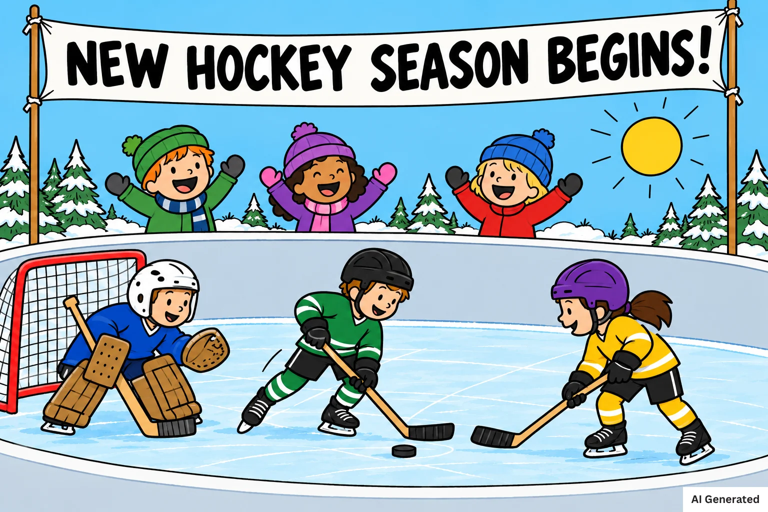 THE NEW HOCKEY SEASON BEGINS !